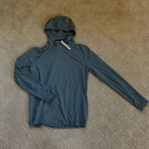 Blue lightweight hooded pullover Lululemon